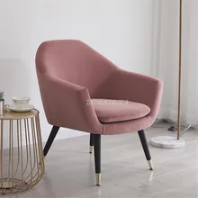Modern Fashion Living Room Chair With Armrest Flannelette Fabric Backrest Bedroom Soft Sofa Side Leisure Chair Home Furniture -in Living Room Chairs from Furniture on Aliexpress.com | Alibaba Group