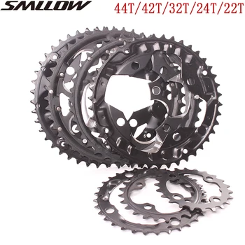 

104BCD 22/24/32/42/44T Mountain Bicycle Chainwheel MTB bike crankset Aluminum Narrow Wide Chainring BCD 104