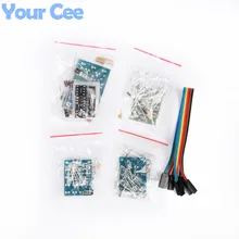CD4017 + NE555 Flash Light Explosion-flashing LED Suite Self DIY Learning Electronic Kit Strobe Module Production Design