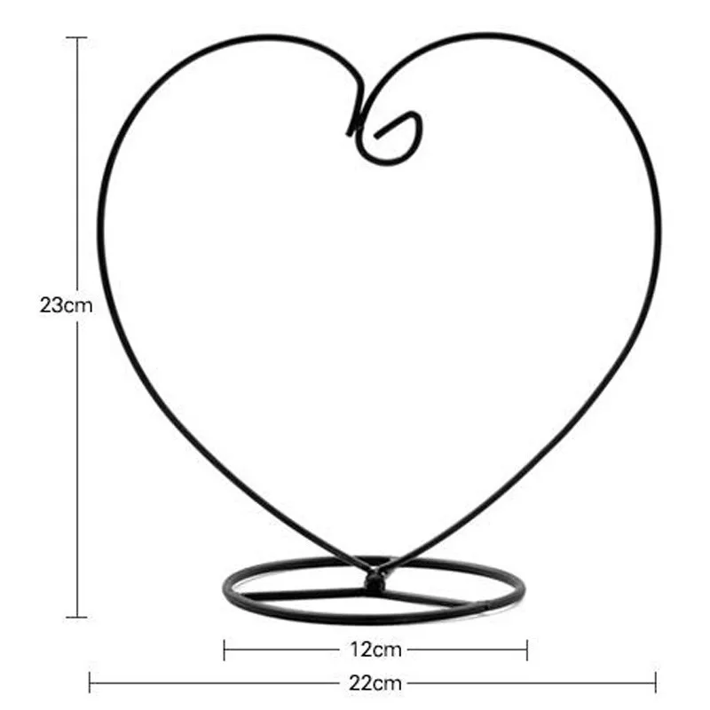 В форме сердца висит Крючки Поддоны для горшков металлическая полка для микро пейзаж Декор бутылки садовый инструмент Интимные аксессуары