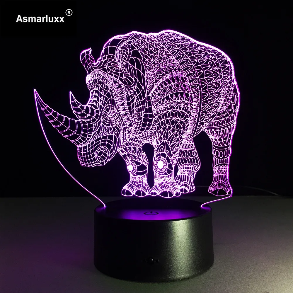Asmarluxx 3d led lamp1251