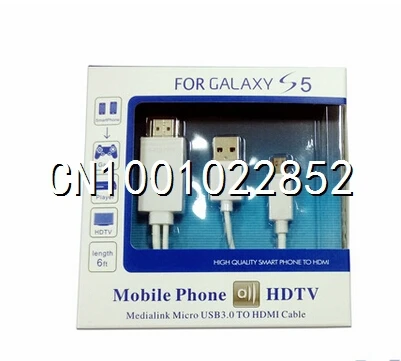 2M HD1080P Micro USB MHL to HDMI HDTV Adapter Converter Mobile Phone Digital Cable for Samsung Galaxy S3 S4 S5 NOTE2 NOTE 3 | Мобильные