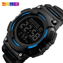 SKMEI модные спортивные часы мужские военные Chrono обратный отсчет электронный водонепроницаемый хронограф цифровой наручные часы Relogio Masculino