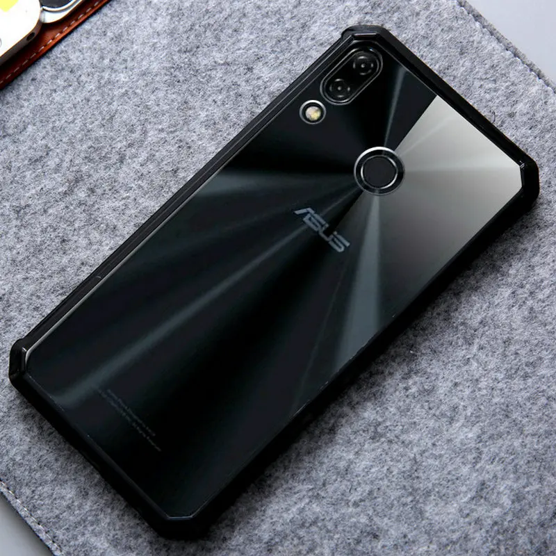 

50pcs/lot Tpu Pc Combo Ultra Thin Anti-shock Transparent Hard Case For Asus Zenfone 5z Zs620kl Zenfone 5 Ze620kl Case