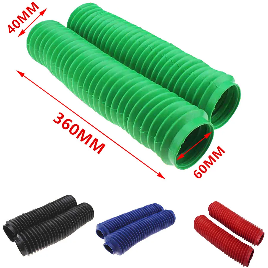

1 Pair Motorcycle Front Fork Anti Dust Cover Gaiter Boots For CRF CR KTM YZ WR KX KLX RM RMZ RMX DR DRZ TC TE FE FC DT250 YZ250