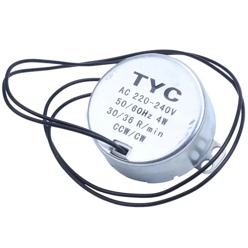 AC 220/240 V 30 RPM 4 W CCW/CW двухсторонний управляемый синхронный двигатель