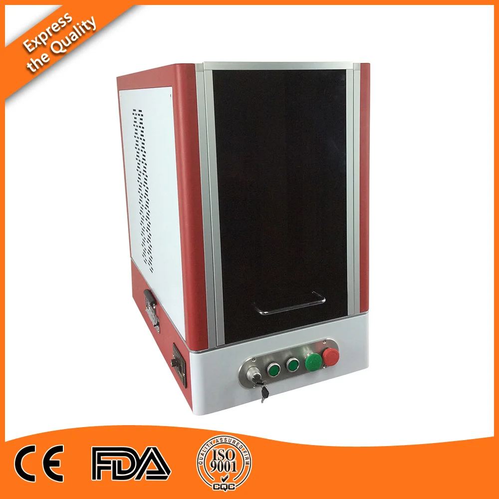 

High Quality 20W 30W 50W Class 1 Protective Enclosure Fiber Laser Engraver Machine by DHL Fast Shipping