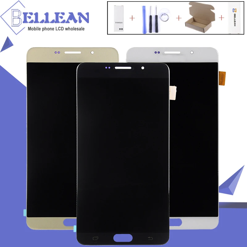 

Catteny Replacement Display A9 Display For Samsung Galaxy A9 Pro LCD A9000 A900 A910 Lcd Touch Screen Digitier Assembly+Tools