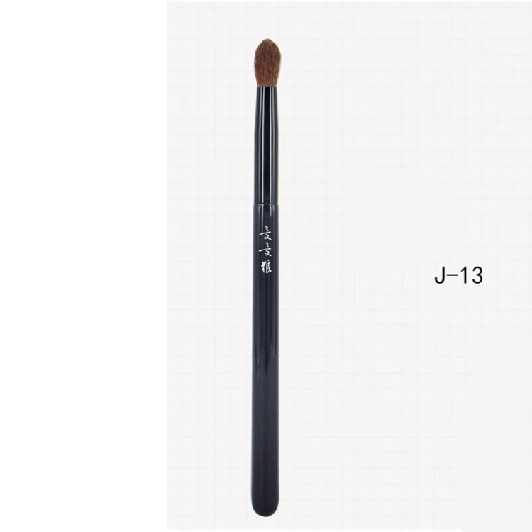  J-13 Professional Makeup Brush Horse Hair Nose Shdow Brush Black Handle Make up Brush Cosmetic Eyeshadow Blender Brushes 