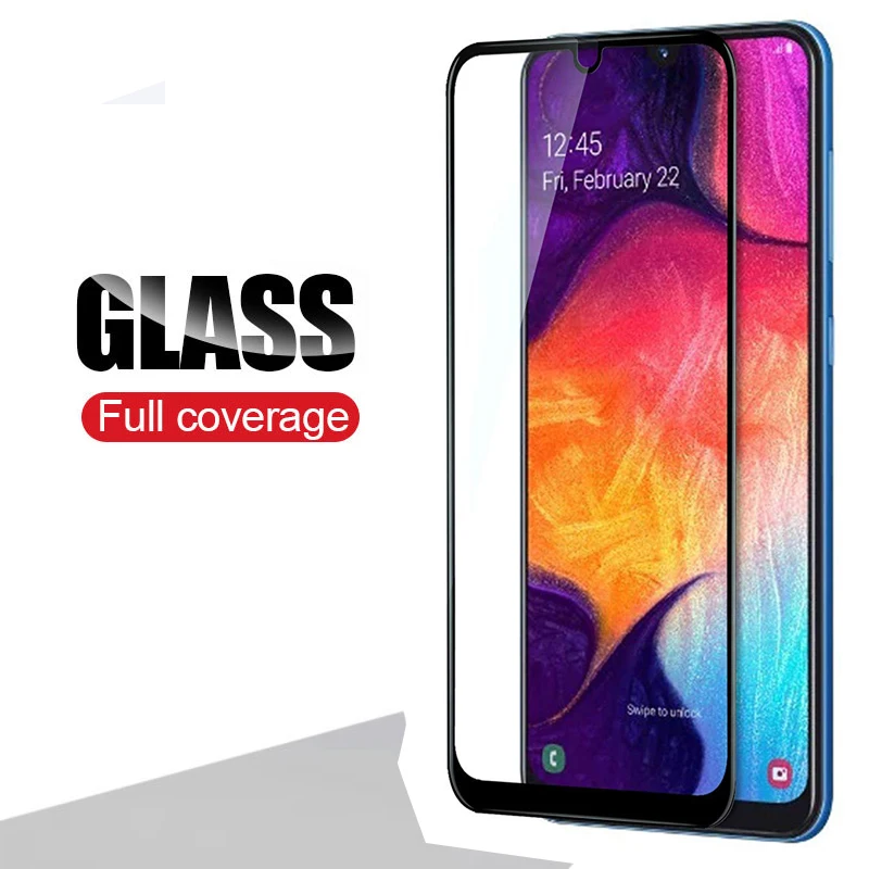 2 قطعة الزجاج المقسى لسامسونج غالاكسي A20 A20e حالة غطاء كامل الزجاج اكسسوارات المحمول واقي للشاشة فيلم ل غالاكسي أ 20 e