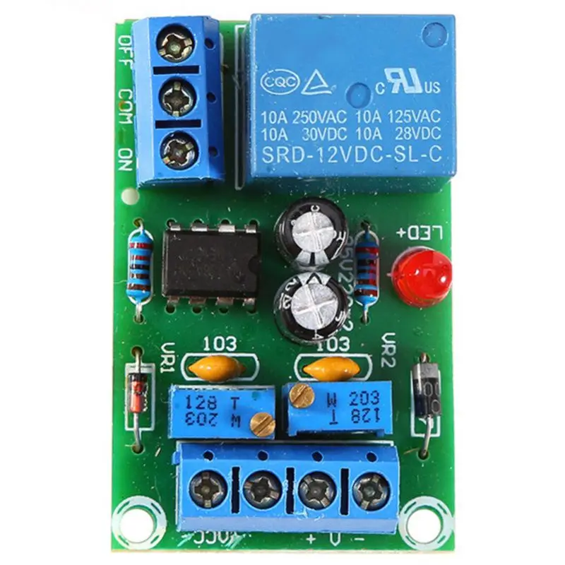 12 В батарея Автоматическая зарядка контроллер модуль релейной защитной платы модуль анти-транспониции Смарт зарядное устройство Лидер продаж - Цвет: Green