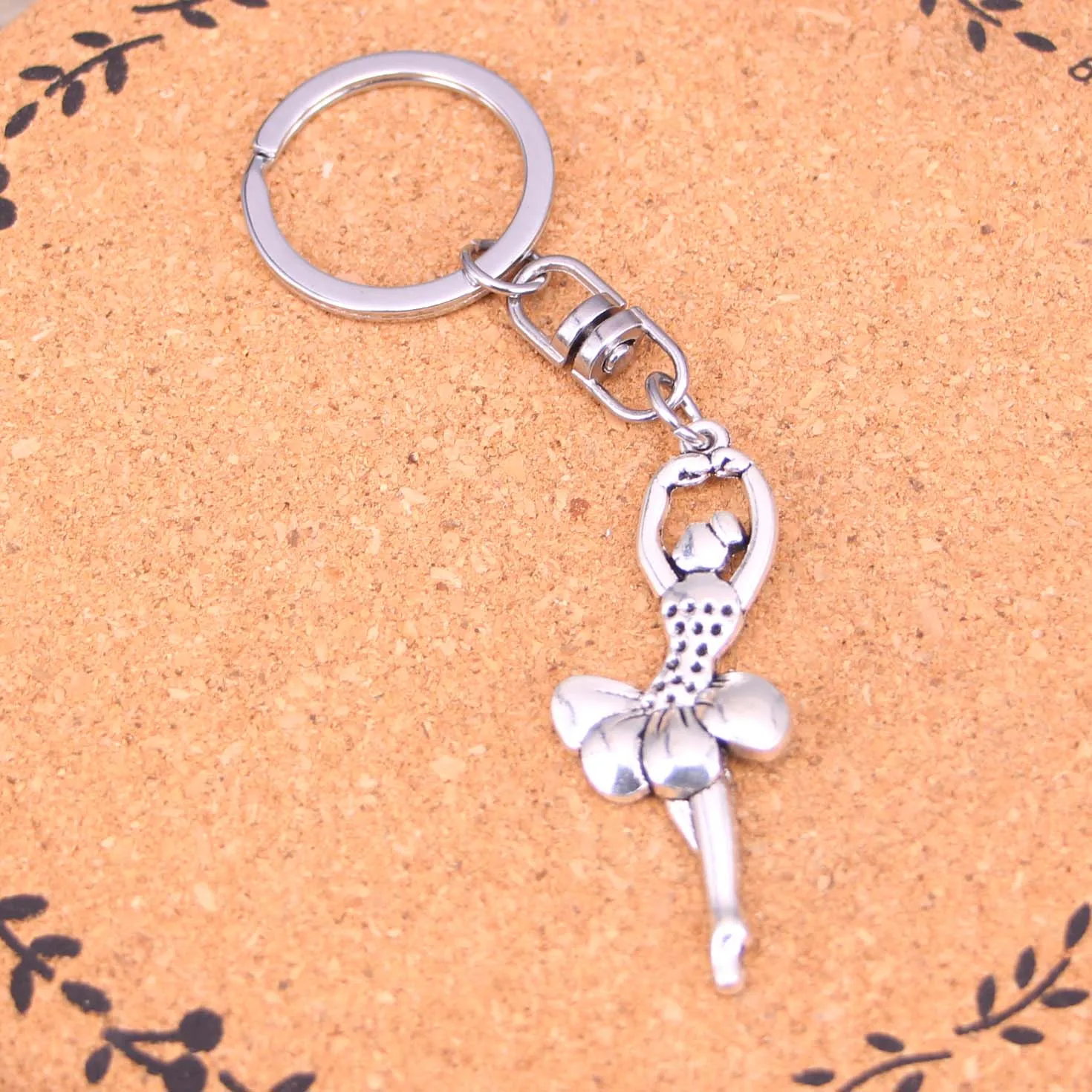 20Pcs ballet dancer Keychain Novelty Gadget Trinket Souvenir Christmas