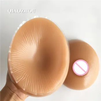 

1800g f cup breast fake silicone top quality crossdresser bra implants for sexy transgender underwear breast form