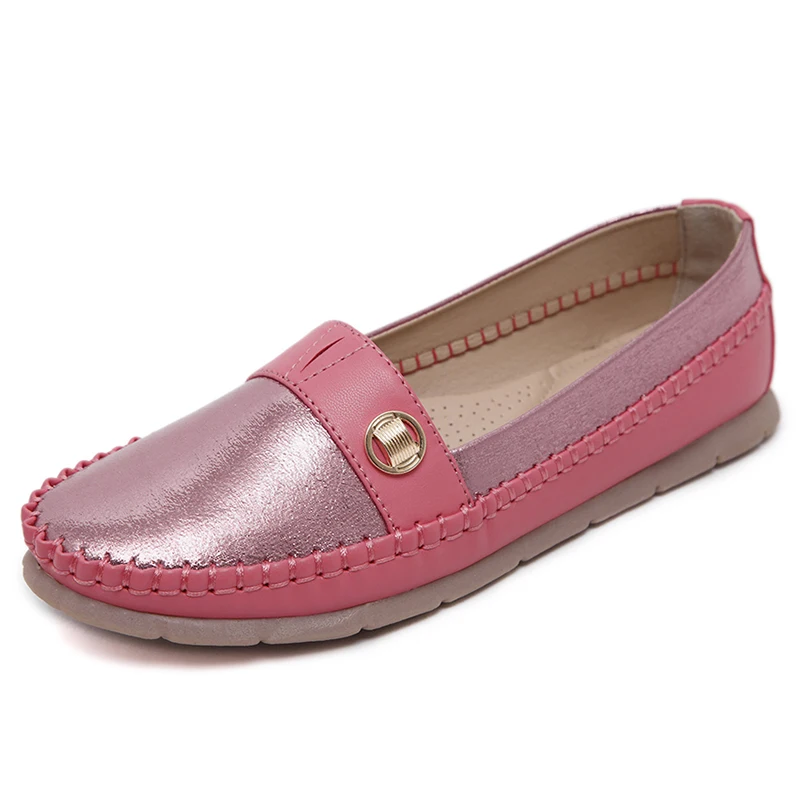 

2016 High Quality Women's Driving Rubber Sole OL Solid Suede Moccasin Casual Loafer Flats Shoes Spring and Autumn Flats Women