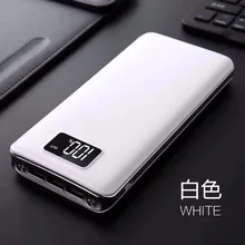 20000mAh банк питания с светодиодный USB литий-полимерный аккумулятор зарядное устройство Портативный Мобильный банк питания для iphone11 pro max s9 s10