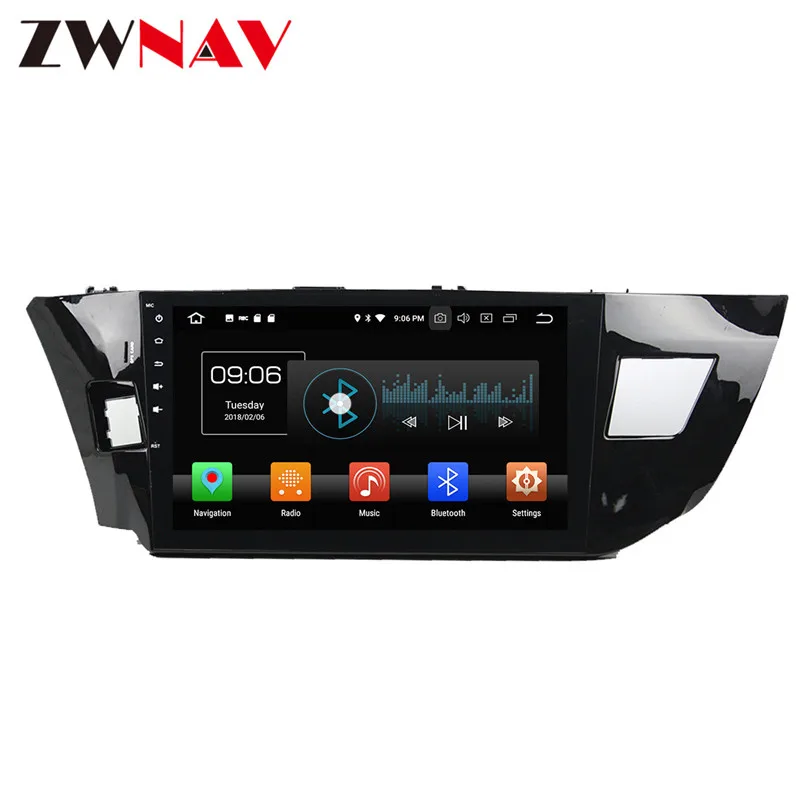 Excellent Android 8 4+32G Car DVD Player GPS navigation For TOYOTA LEVIN  2013-2015 headunit multimedia player tape recorder 0