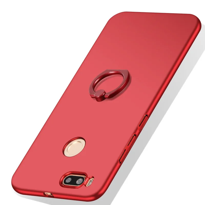 Para Xiaomi Mi A1 Mi 5X caso con anillo Stander mate teléfono cubierta Funda Coque Mi A1/Mi 5X