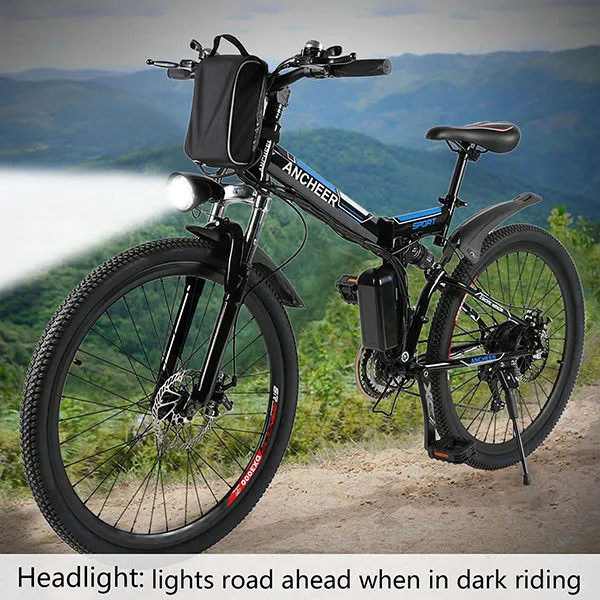Best ANCHEER New Electric Bike 26