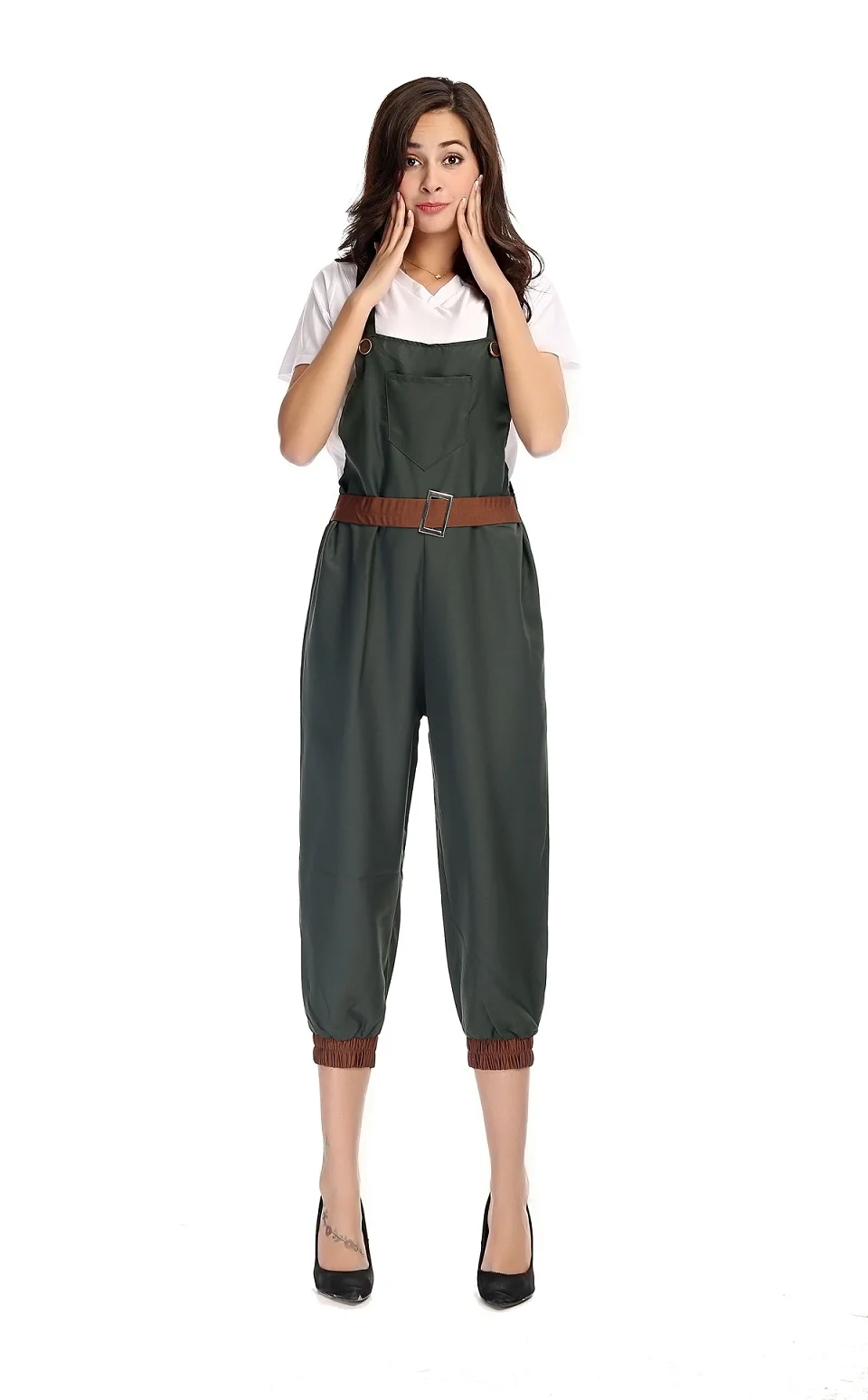 halloween dress female farmer workers cosplay costume installed ... halloween dress female farmer workers cosplay costume installed ...