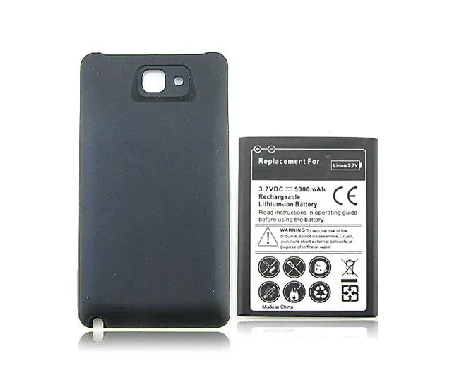 1x5000 mAh EB615268VU Расширенный аккумулятор+ Задняя цветная крышка для samsung Galaxy Note I9220 GT-N7000 батареи