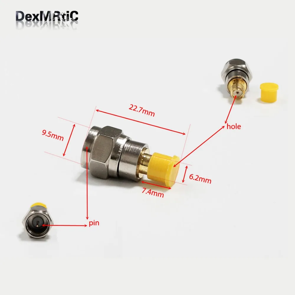 1 шт. абсолютно SMA-F адаптер F мужской переключатель SMA женский прямой разъем более выгодные