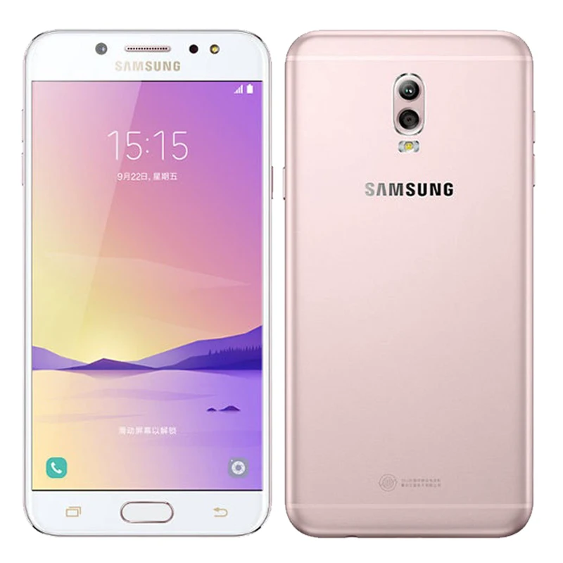Открыл samsung Galaxy C8 SM C7100 4G Оперативная память 64G Встроенная 16.0MP Фронтальная камера