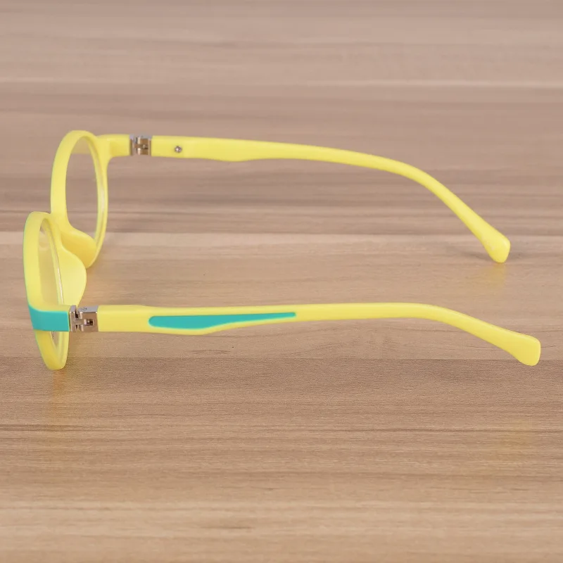 Детские очки детские гибкие TR90 простые очки оправа оптические очки по рецепту оправы для девочек и мальчиков розовые круглые очки