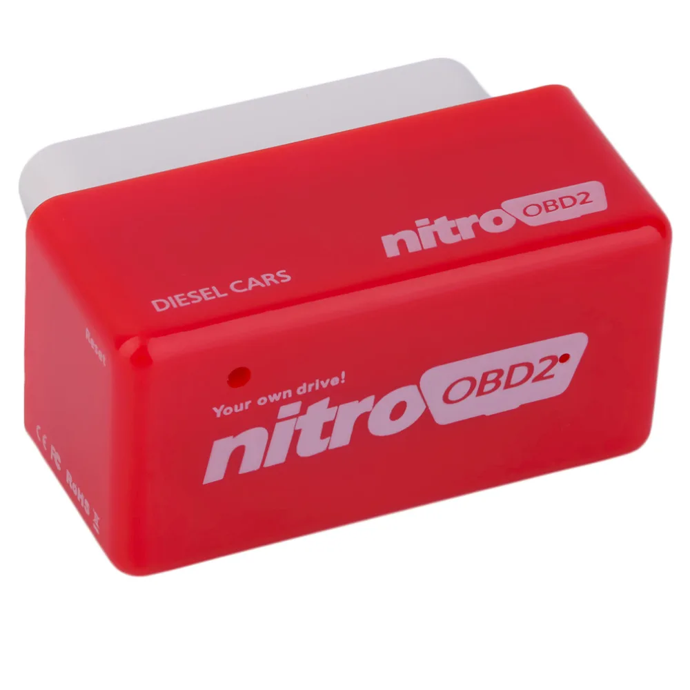 100 шт./лот NitroOBD2 чип тюнинговая коробка для дизельных автомобилей nitro obd2 автомобильные комплекты через DHL бесплатно