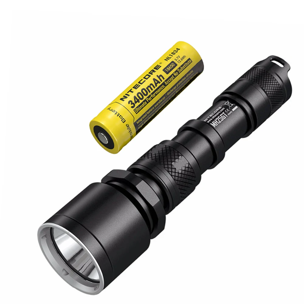 NITECORE MH25GT Tactical Flashlight Kit CREE XP L HI V3 max 1000 lumen handheld torch beam throw