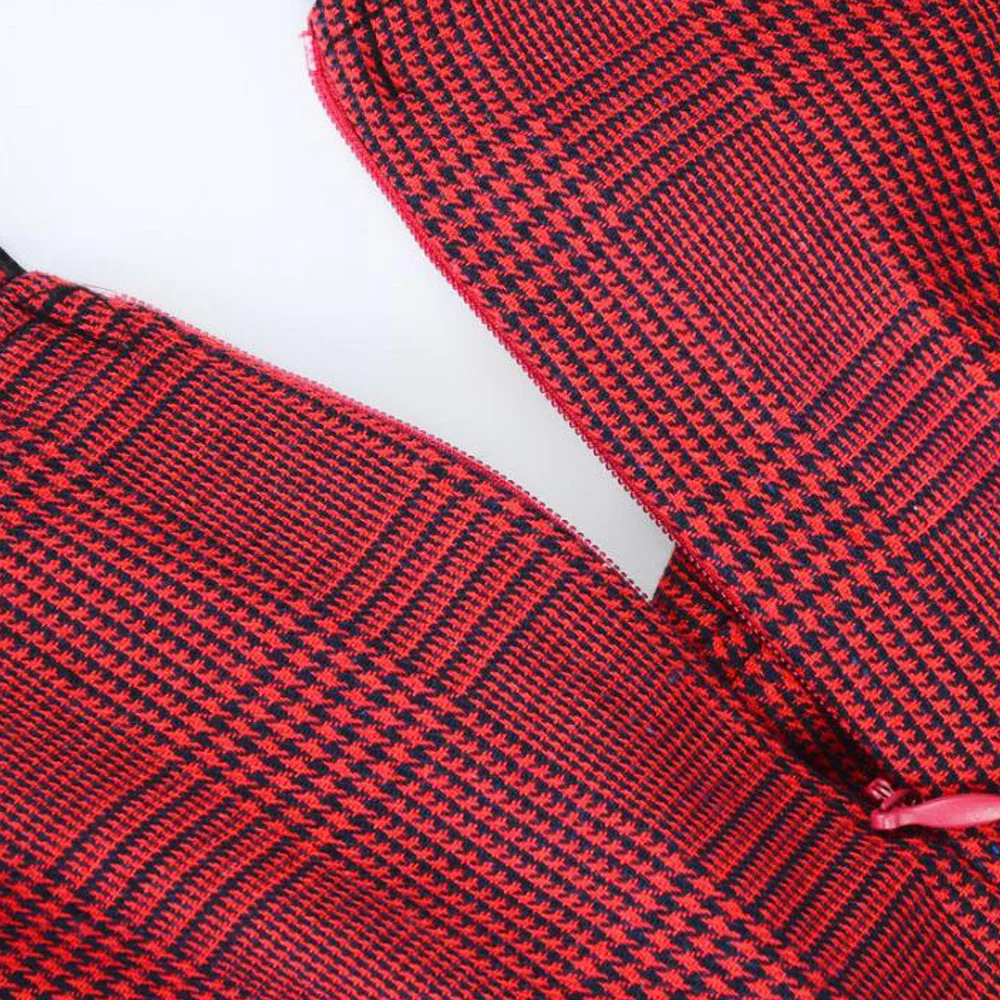 Элегантное женское вечернее платье в клетку 60 s винтажное Одри Хепберн с