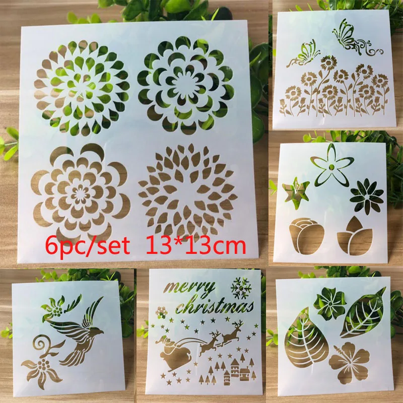 Craft Butterfly Stencils Template Painting Scrapbooking Stamps Album DIY New