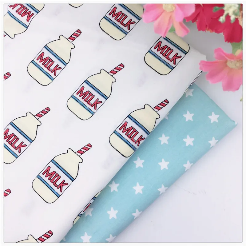 Новая синяя звезда твиловая, хлопковая ткань для шитья ткани ребенка и детей Shee «сделай сам» Лоскутная работа Квилтинг, подушка, материал подушки