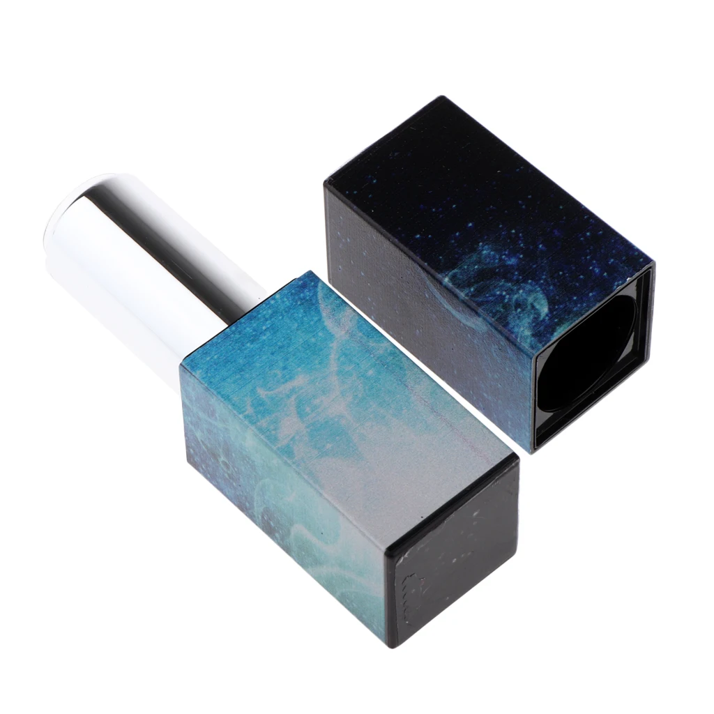 Blue, Gradient Color, Empty Lipstic Tubes with Top Caps, 30g