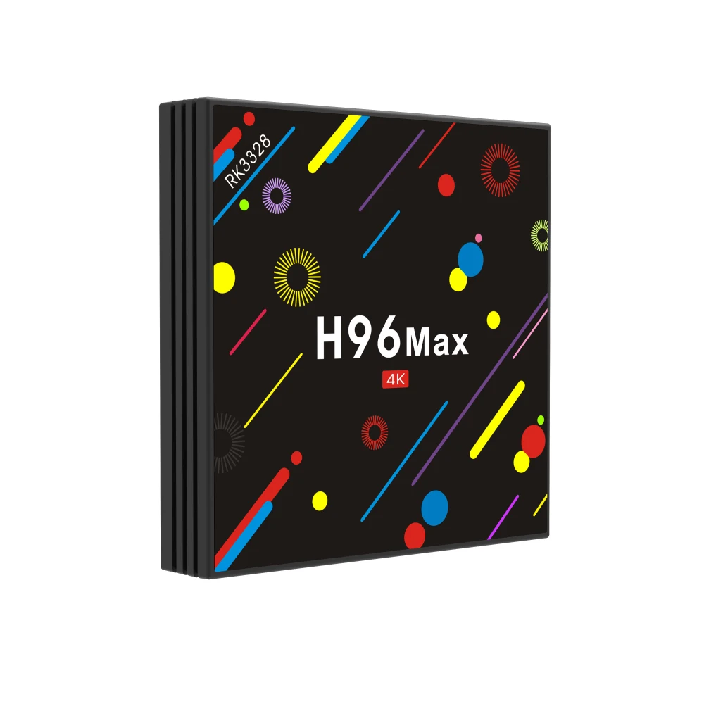 H96 MAX H2 Android 7 1 коробка RK3328 Четырехъядерный 4 Гб + 32 Поддержка 4K Full HD/Dual WiFi BT 0 смарт
