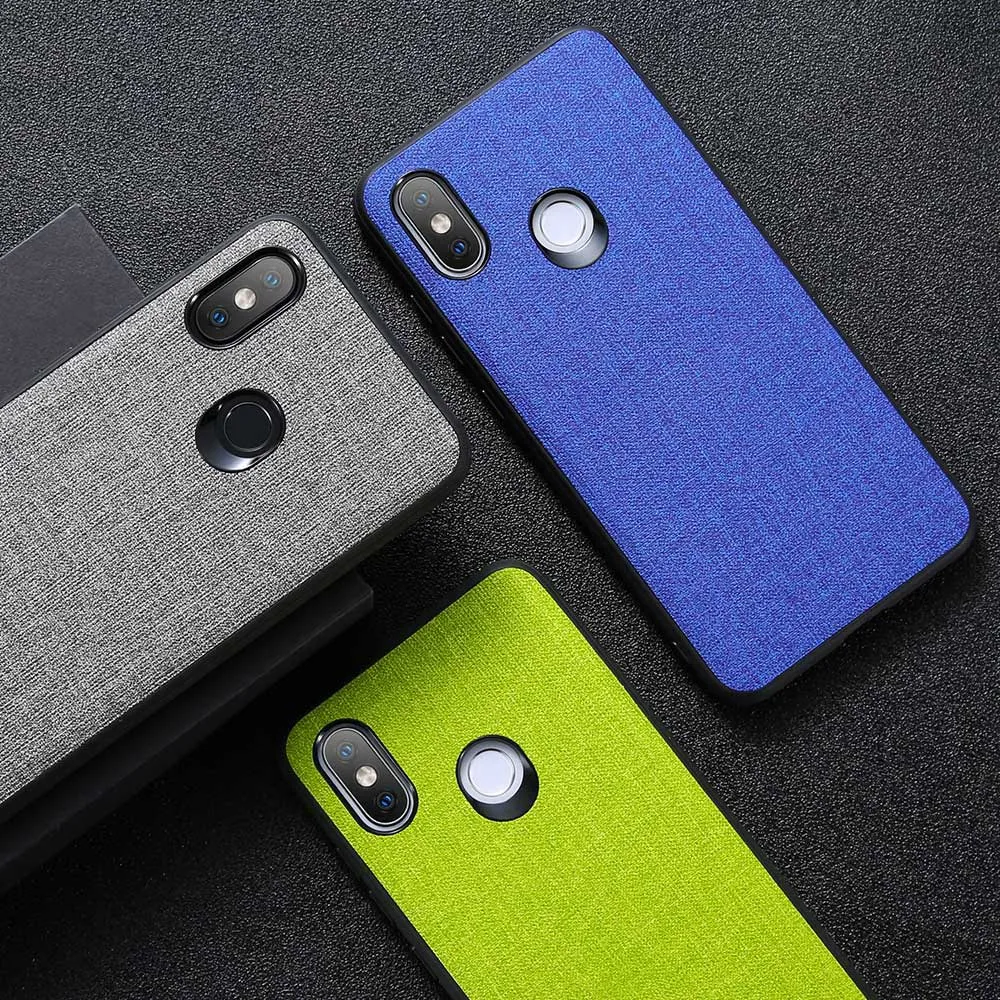 Чехол UBERAY для Xiaomi Redmi 6 6A Note 5 Pro ретро тканевые кожаные чехлы телефонов Mi 8 A1 A2 lite Max 3