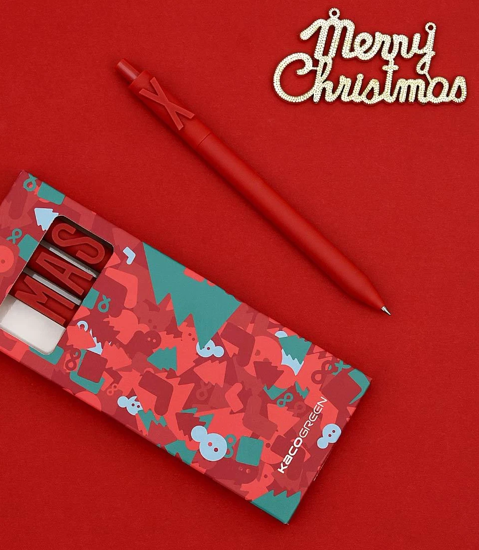 Xiaomi ALPHA гелевая ручка Шариковая для школы Официальный знак подписывающий рулон рулонные черные чернила для ручки роликовые ручки Рождественский подарок