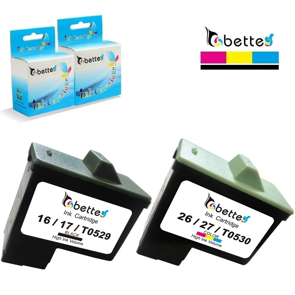 Черные + цветные чернила для картриджей Lexmark 17 27 I3 X1110 X1130 X1140 X1150 X1155 X1160 X1170 X1180 X1185 X1190