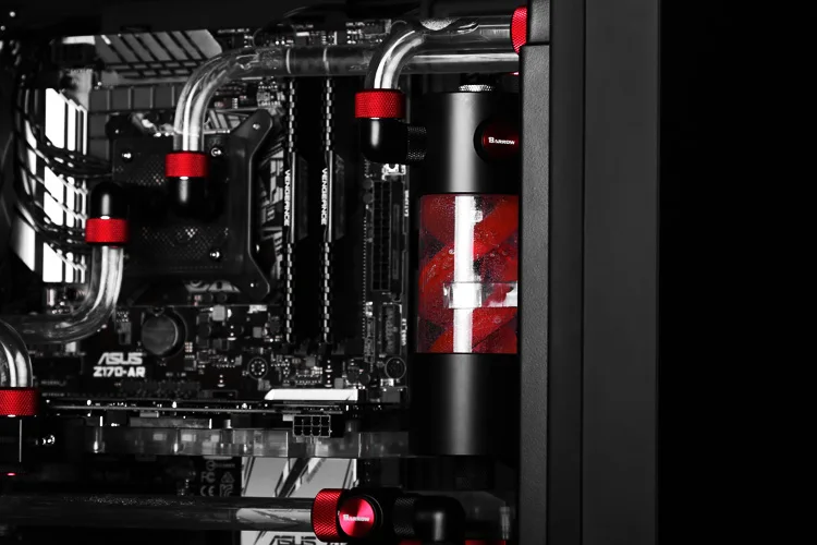 Схема освещения шланга Elite Alone значительно NZXT для AMD INTEL GPU + CPU Pump радиатор водяное