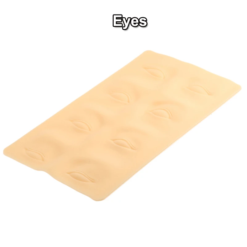 

High Quality 3d Eyebrow Tattoo Practice Skin For Permanent Makeup Microblading 15*26cm Practice Skin Microblading