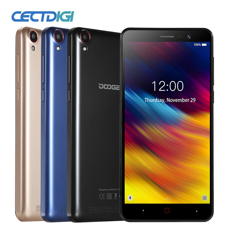 Doogee X100 Мобильный телефон MTK6580 четырехъядерный Android 8 1 ГБ ОЗУ Гб ПЗУ 3g WCDMA 5.0MP
