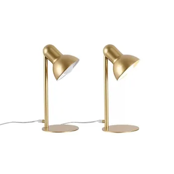 

Modern Table Lamps Simple Desk Lamp for Bedroom Bedside Lamp Creative New Design Gold Color Table Lamp