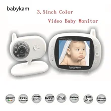 Babykam baba eletronica com камера детектор фетальный 3,5 дюймов ИК ночного видения Домофон Колыбельная температура монитор камера безопасности