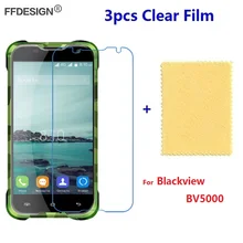 3pcs For Blackview BV5000 LCD Screen Protector For