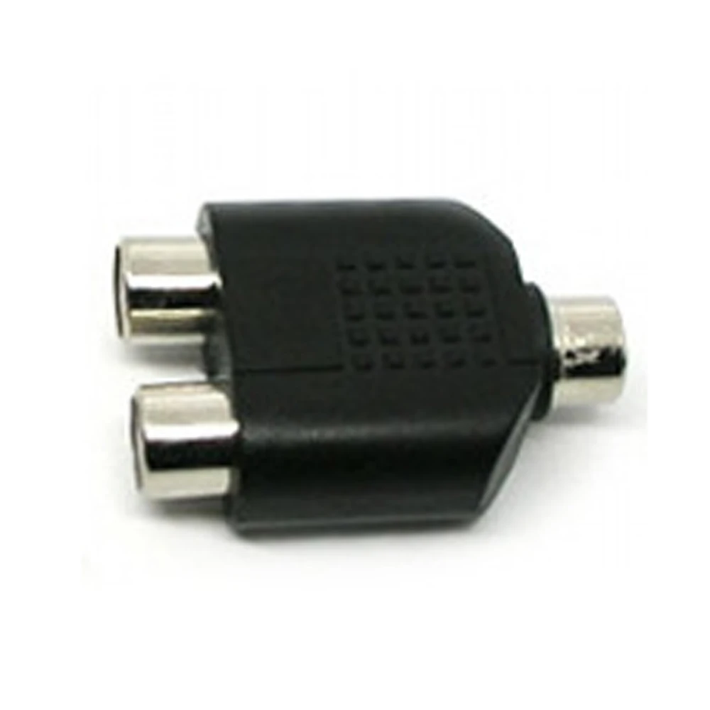 Buy 200pcs 3.5 mm AUX Female to 2 RCA Female Audio Adapter Stereo AUX Splitter Buy 200pcs 3.5 mm AUX Female to 2 RCA Female Audio Adapter Stereo AUX Splitter