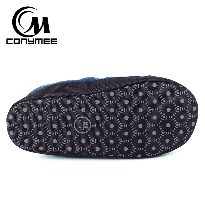 Winter Home Slippers Men Sneakers Down-cotton Casual Indoor Shoes Pantufa Soft Plush Warm Slipper Erkek Terlik Pantoufle Homme