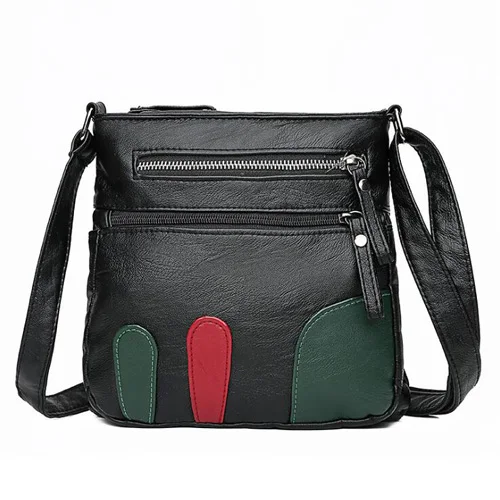 REPRCLA, мягкая кожаная женская сумка, повседневная, ПУ кожа, на плечо, сумки-мессенджеры, дизайнерская сумка, сумки через плечо, большая вместительность, Bolsa Feminina - Цвет: style 5