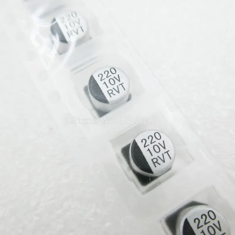

20PCS/LOT 220UF 10V 6.3mm*5.4mm SMD Electrolytic Capacitor 10v 220uf