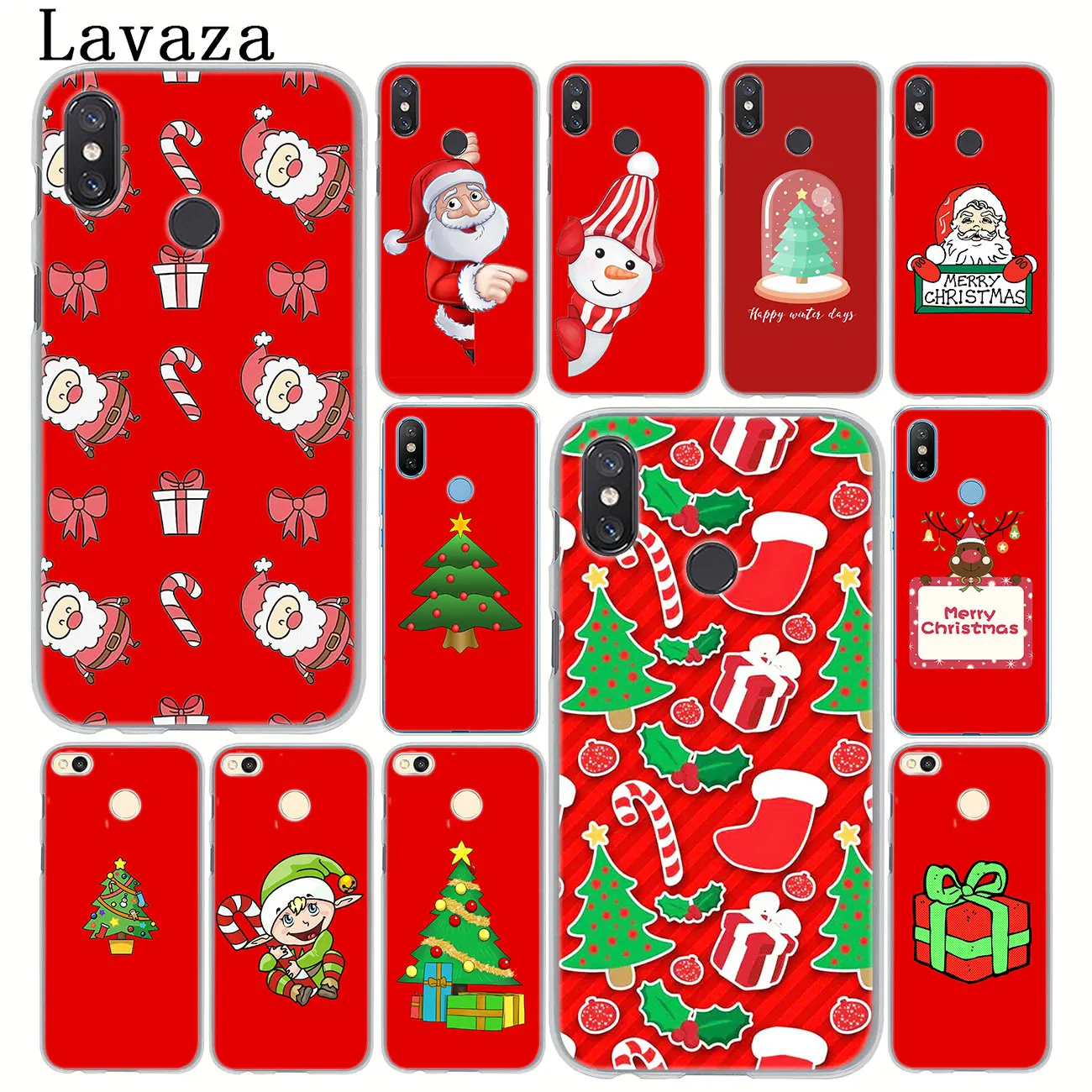 

Lavaza Merry Christmas new Year donut Phone Case for Xiaomi MI 9 9T A3 Pro CC9 CC9E 8 SE A2 Lite A1 pocophone f1 6 6X 5X MAX 3