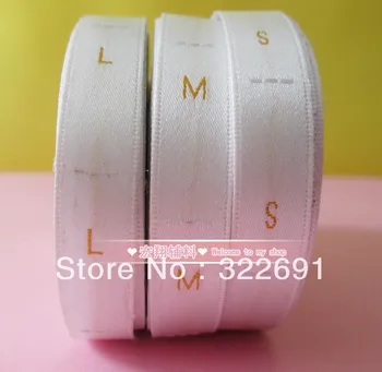 

2013 soft satin size labels. garment patches free shipping 500 pcs/lot in stock