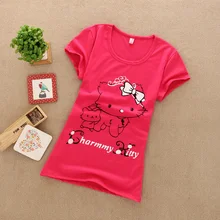 Imperial Children’s Girl’s Short Shirt Cuhk Student Render Special Shirt Unlined Upper Garment of Children’s Cartoon Shirt